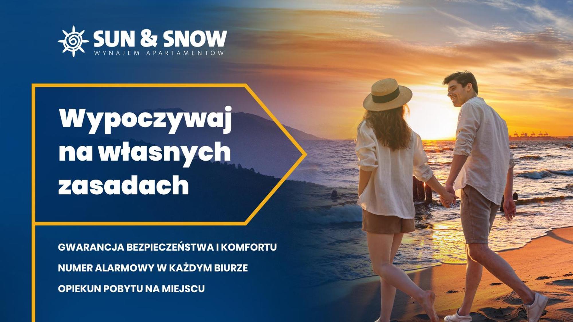 Nowoczesne Sun & Snow Nexo Przy Samej Plazy Puck